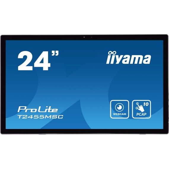 Ecran Tactile IIYAMA ProLite 24'' Full HD IPS 60Hz (T2455MSC-B1)