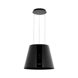 Hotte Centrale SILVERLINE 50 cm - Noir (4386-50)