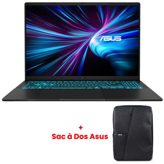 Asus V16 V3607VJ Intel Core 5 210H 16Go 512Go SSD RTX 4050 (V3607VU-RP196W) en Tunisie