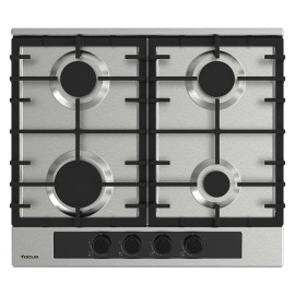 Plaque de Cuisson FOCUS 4 Feux 60 cm - Inox (F.402X)