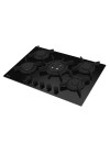 Plaque de Cuisson FOCUS  5 Feux 70 cm Noir (F417B)