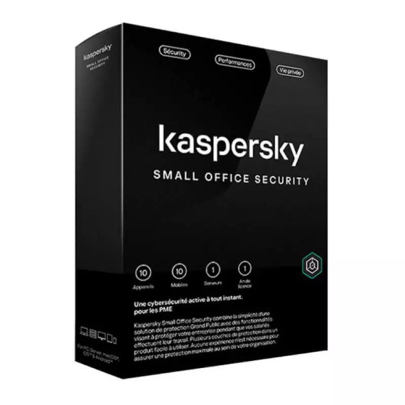 Antivirus business Kaspersky Small Office avec blocage des cryptolockers