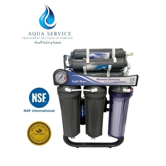 Filtre à eau 7 étapes avec certification CE et NSF