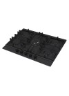 Plaque de cuisson professionnelle Focus 5 feux noire