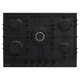 Plaque Focus 5 Feux - Plaque de Cuisson 70cm Noir F.8011BS