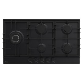 Plaque Focus 5 Feux 90 cm - Plaque de Cuisson Noir
