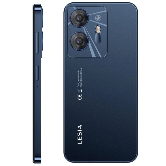 Smartphone LESIA YOUNG 2 Noir Android avec batterie 5000 mAh et design compact