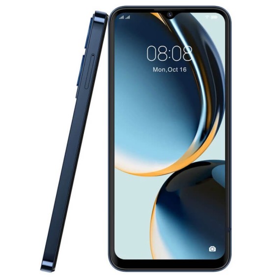 Mobile Lesia écran HD 6,56 pouces Android 13 couleur Dark bleu