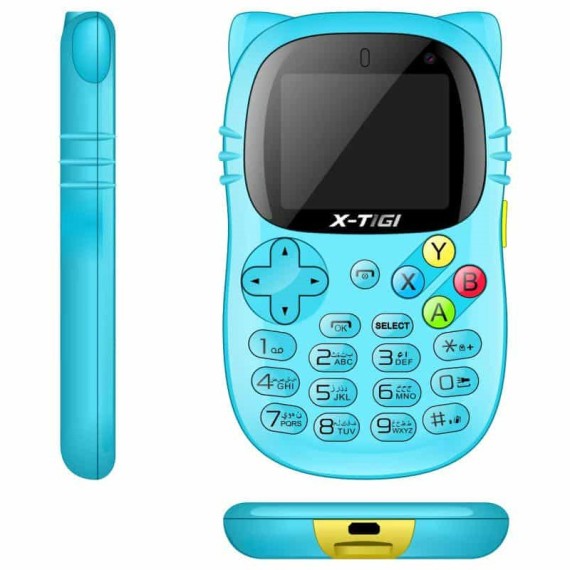 Premier téléphone portable enfant Violet X-TIGI 1 kids