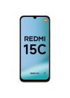 Design moderne du Smartphone Redmi 15C couleur Orange Twilight