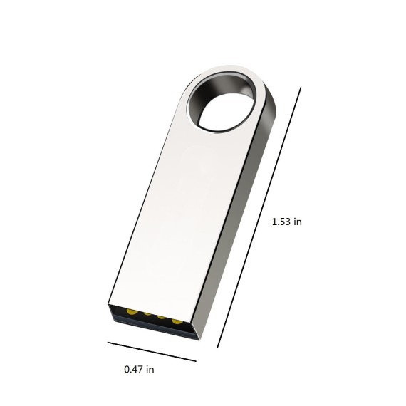 clé usb YDD 128 Go design métal