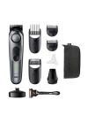 tondeuse barbe Braun design gris élégant tondeuse barbe Braun design gris élégant