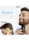Tondeuse électrique Braun noire avec accessoires pour barbe et moustache Tondeuse électrique Braun noire avec accessoires pour barbe et moustache
