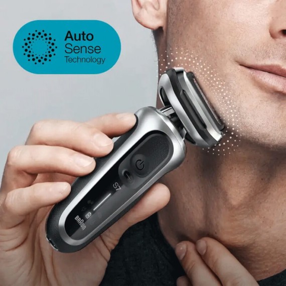 Rasoir électrique Braun rechargeable Li-Ion autonomie 50 minutes