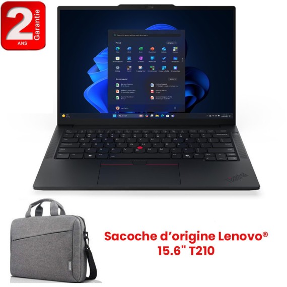 ThinkPad E14 Ultra 5 design élégant noir ThinkPad E14 Ultra 5 design élégant noir