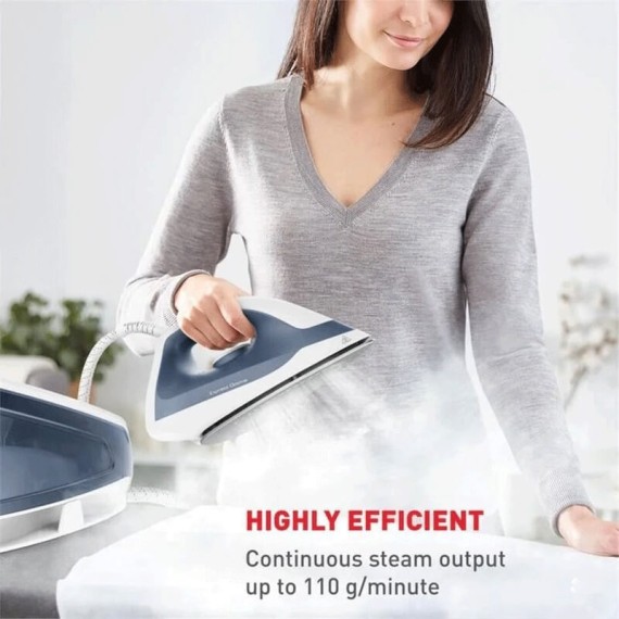 Centrale vapeur TEFAL SV4110 fonction anti-calcaire et semelle céramique