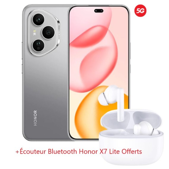 Honor 400 pro + Écouteur Bluetooth Honor X7 Lite Offerts