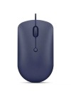 Vue arrière de la souris optique LENOVO 540 bleue