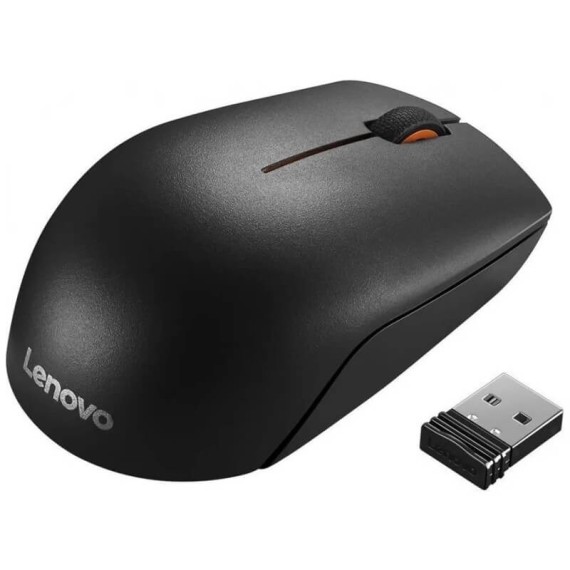 Souris LENOVO 300 noire sans fil ergonomique pour PC