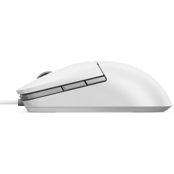 Rétroéclairage RGB personnalisable sur souris gamer blanche Lenovo