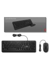 Ensemble clavier souris bureautique lenovo noir