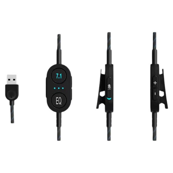 Casque Lenovo Legion H500 Pro 7.1 avec oreillettes confortables