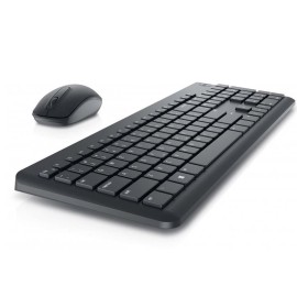 Ensemble Clavier et souris sans fil Dell KM3322W QWERTY - Noir
