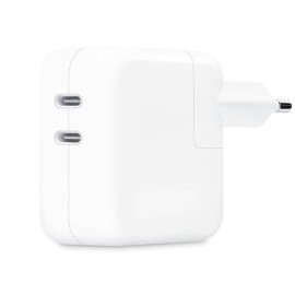 Adaptateur secteur Apple double port USB-C 35 W - Blanc