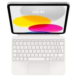 Clavier Magic APPLE Folio Pour iPad 10 et 11 + Etuis - Blanc