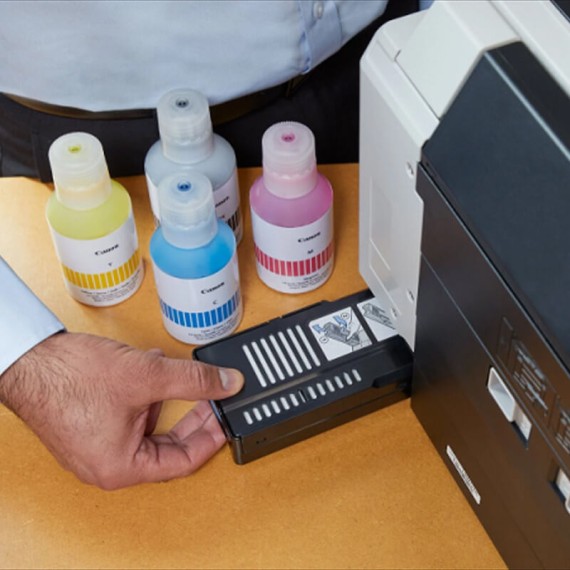 Connectivité Wi-Fi et USB pour imprimante Canon Maxify GX6040