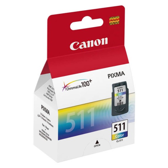 Cartouche Canon CL-511 Couleur pour imprimante Pixma