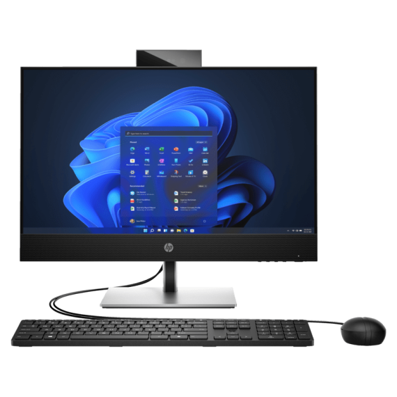 ordinateur tout-en-un HP ProOne 440 G9 sur bureau moderne