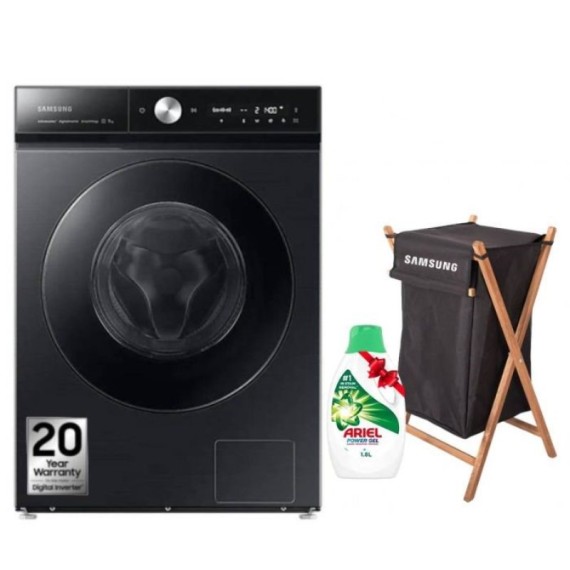 Lave-linge séchant Samsung WD11D7B85GBM confort et fiabilité