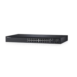 Switch Réseau Dell EMC N1524P 24 ports PoE+ L3 avec 4 ports 10 Gigabit SFP+