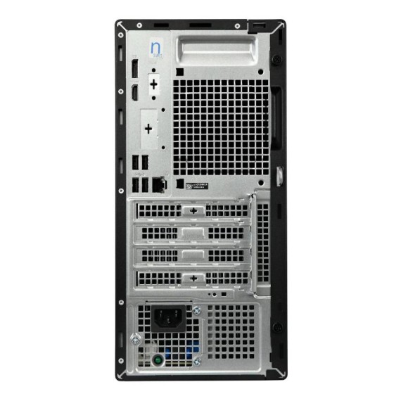 Dell Pro Tower QCT1250-N vue arrière avec connectiques complètes