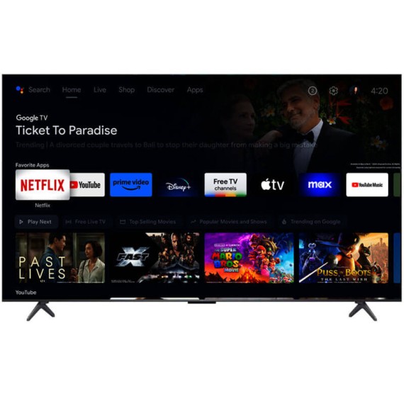 Télévision intelligente TCL 50 pouces HDR10 Dolby Atmos
