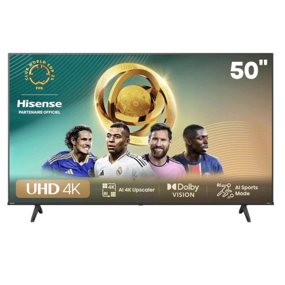 Smart Tv Hisense 50A6N 50" UHD HDR Dolby Vision