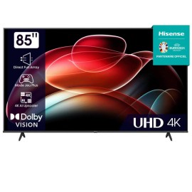 TV HISENSE 85″ Série A6K 4K UHD Smart - Noir