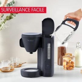Moulinex Cafetière filtre Morning Bleu Nuit 1000W