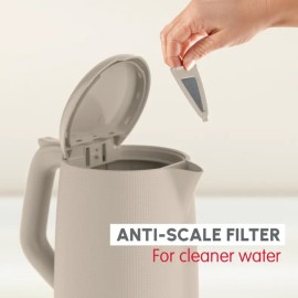 Bouilloire Sans Fil Moulinex BY2M0B10 1.7L - Gris Chaud