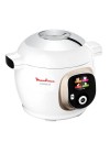 Cookeo Moulinex blanc avec cuve amovible et pieds antidérapants