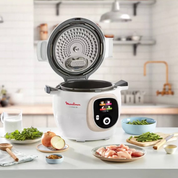 Multicuiseur électrique Moulinex avec cuisson programmée rapide