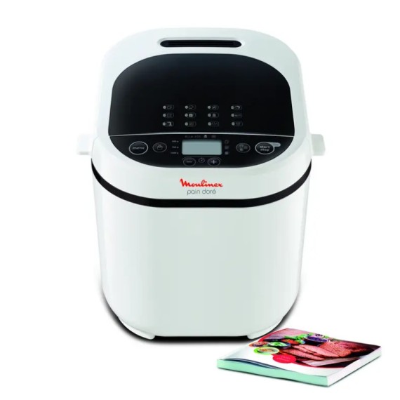 Machine à pain Moulinex 3 niveaux de dorage et maintien au chaud