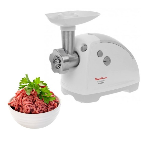 Robot hachoir Moulinex multifonction pour saucisses et boulettes