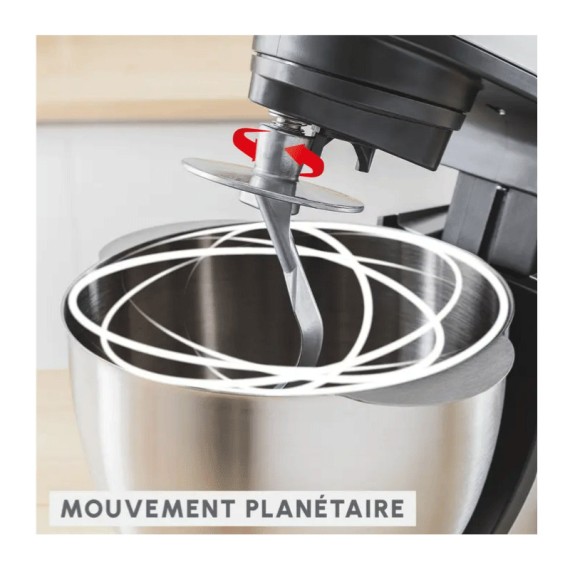 Pétrin électrique Moulinex pour pâtisserie maison