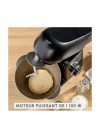 Mixeur pétrin Moulinex pour préparation rapide de pâtes et gâteaux