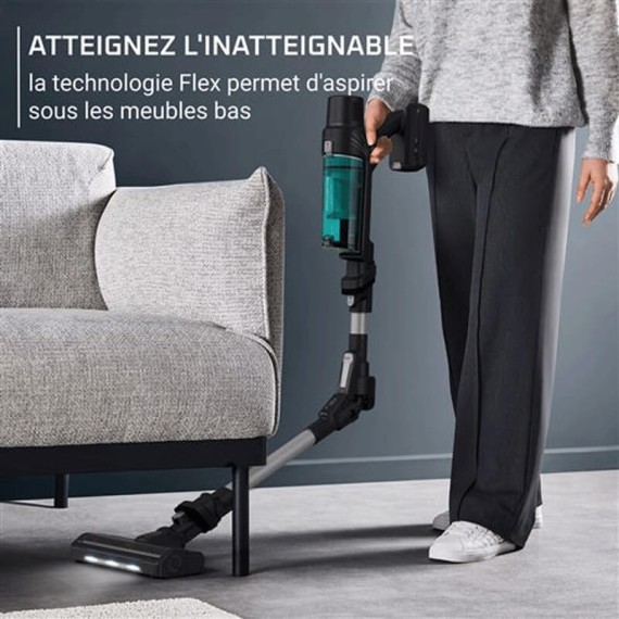 Aspirateur balai ROWENTA maniable léger avec accessoires