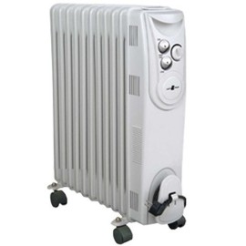 Radiateur Bain d'huile COALA 9 éléments 2000 Watts - Blanc (BH20N)