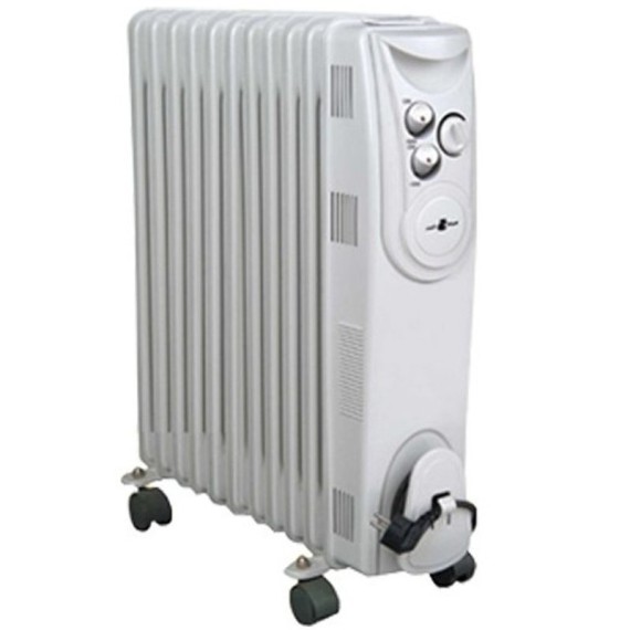 Radiateur Bain d’huile COALA 2000W 9 éléments blanc