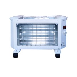 Chauffage Coala Double Face 2000 W R2F2000 4 Tubes Blanc